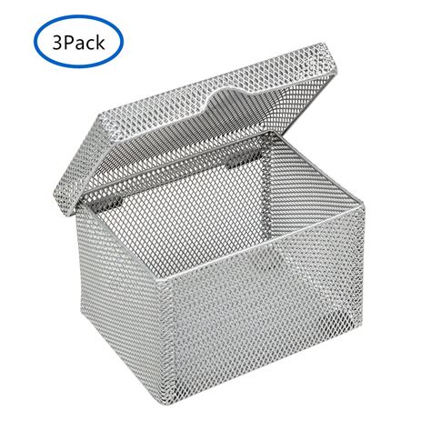 build a metal mesh box|metal mesh box with lid.